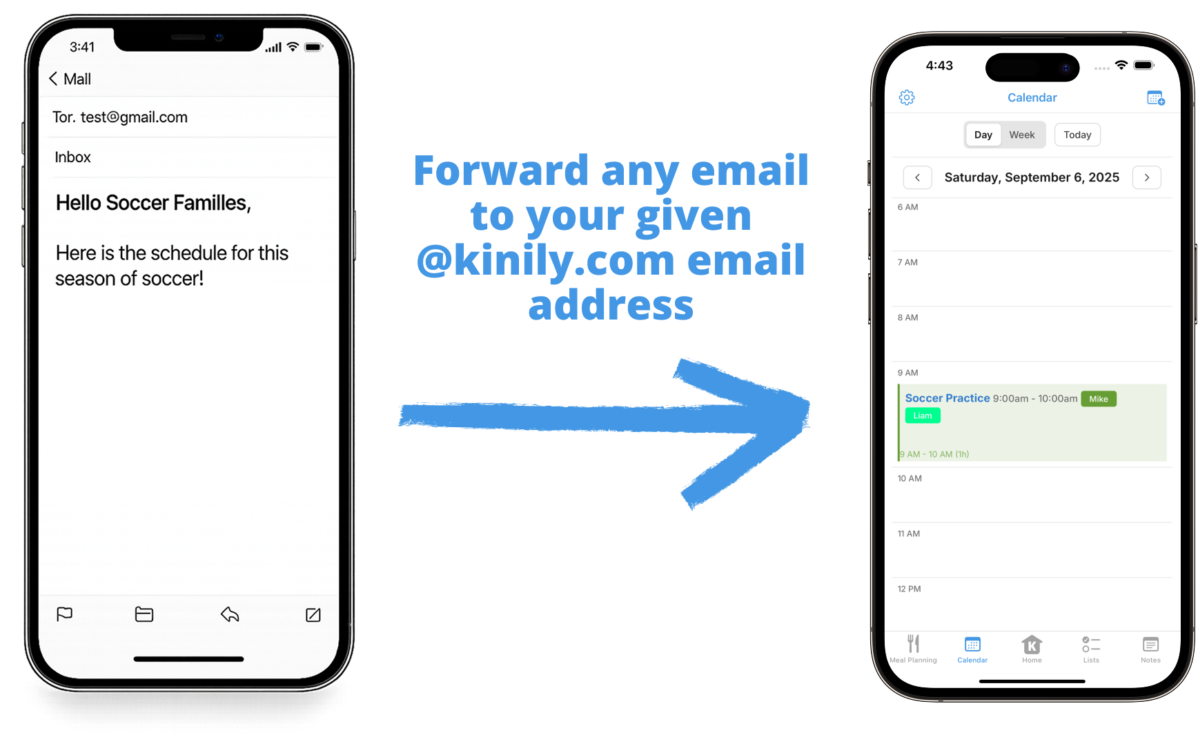 Family Dashboard App Screenshot